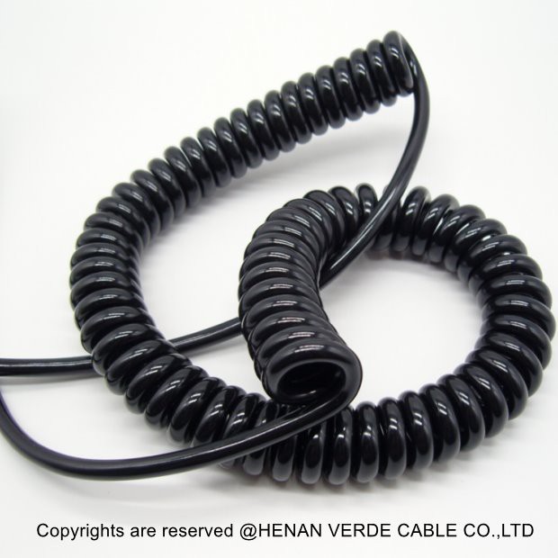 spiral coiled cable