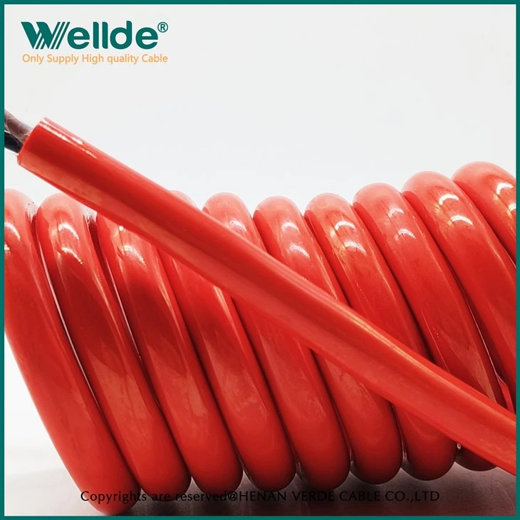 3-core Power Spiral Cable