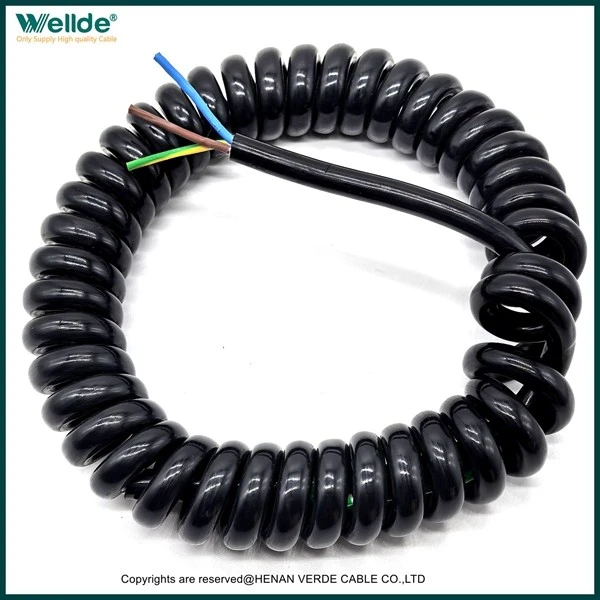 Wellde® 3 Core 18AWG Truck Coiled Cable factory